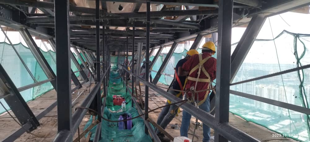 Glass Frame Steel